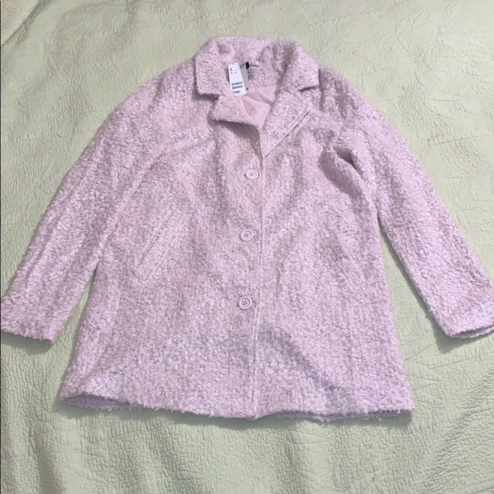 pink overcoat